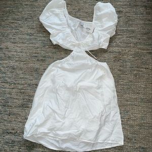 Tilly’s Melrose white cutout dress M